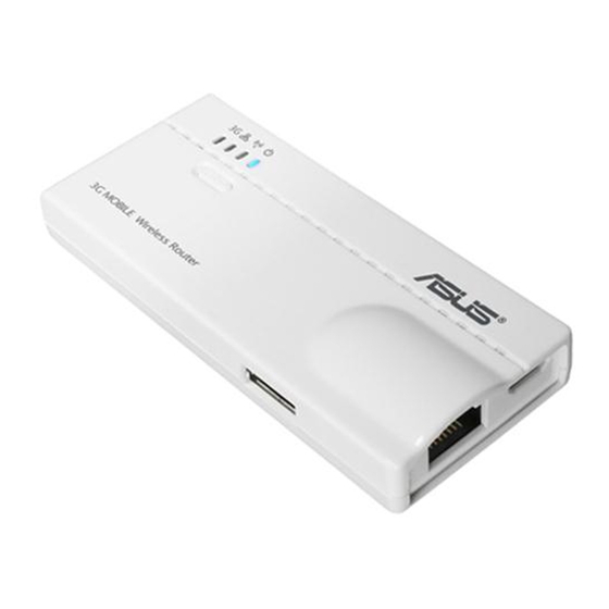 Asus WL-330N3G Manual Del Usuario