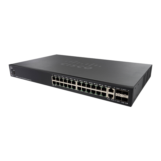 Cisco 550 Serie Manuales