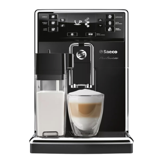 Saeco PICOBARISTO HD8925 Manual Del Usuario