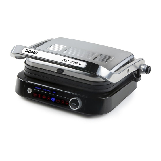 Domo Grill Genius Manual De Instrucciones