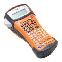 Brother P-touch 1600 Guía De Usuario
