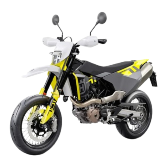 Husqvarna 701 Supermoto Manual De Instrucciones