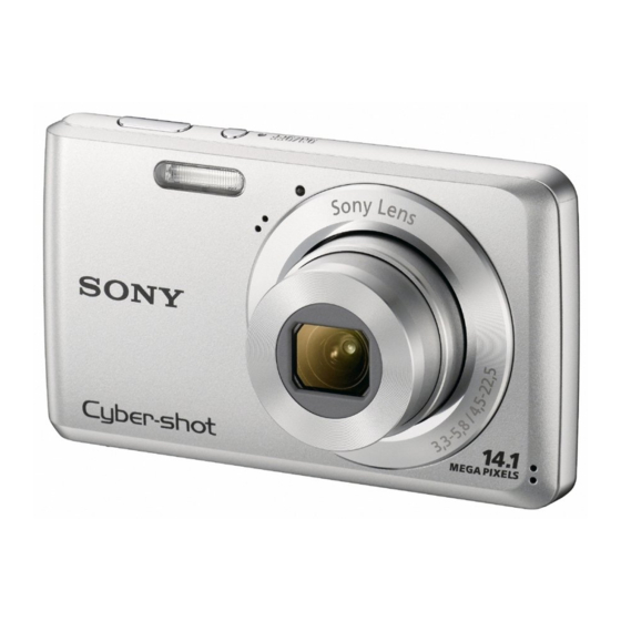 Sony Cyber-shot DSC-W520 Manual De Instrucciones