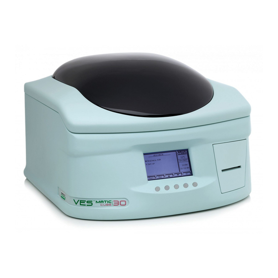Diesse VES-MATIC Cube 30 Manual Operativo