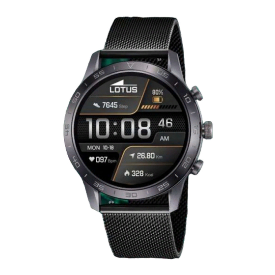 Lotus SmarTime 50047 Manual De Usuario