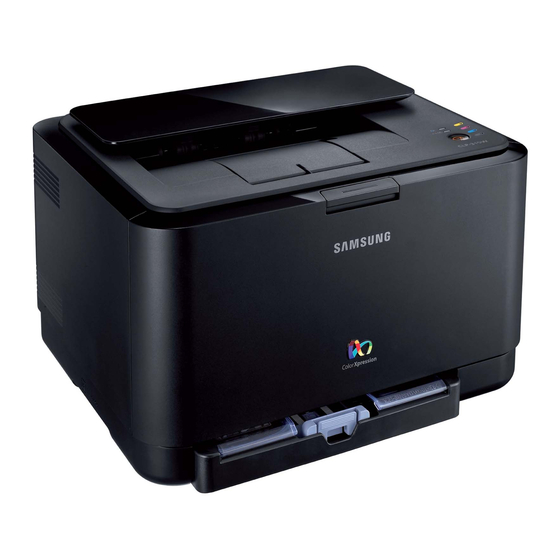 Samsung CLP-310 Serie Manuales