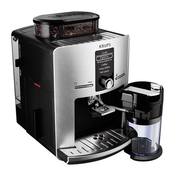 Krups EA829 LATT’ESPRESS Manual De Instrucciones