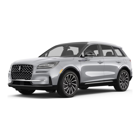 Lincoln CORSAIR 2024 Guía De Referencia Rápida