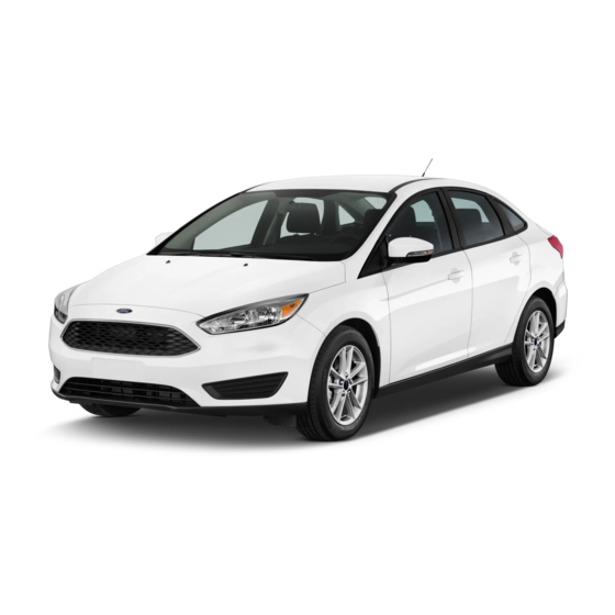Ford FOCUS 2017 Manuales