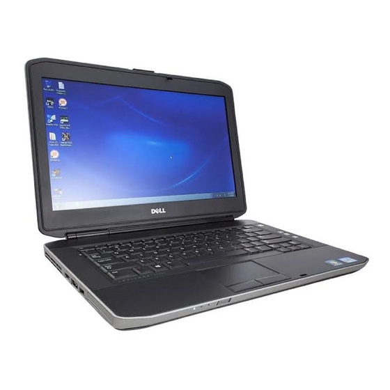 Dell Latitude E5430 Información Sobre Funciones E Instalación
