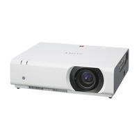 Sony VPL-CW275 Manual De Referencia