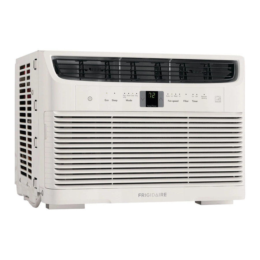 Frigidaire FFRE053WAE - Manual del Acondicionador de Aire de Habitación de 5,000 BTU para Montaje en Ventana