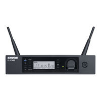 Shure GLXD4R+ Manual De Instrucciones