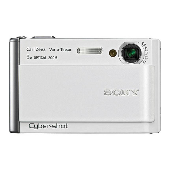 Sony Cyber-shot DSC-T70 Manual De Instrucciones