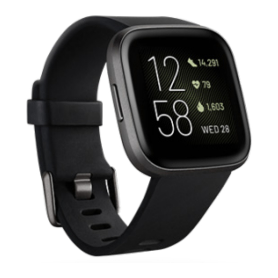 Fitbit Versa 2 Manual Del Usuario
