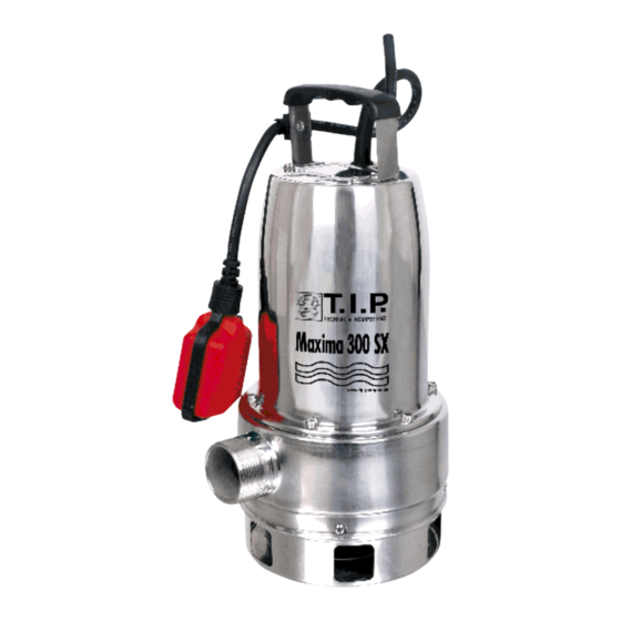 T.I.P. Maxima 300 SX Instrucciones Para El Manejo