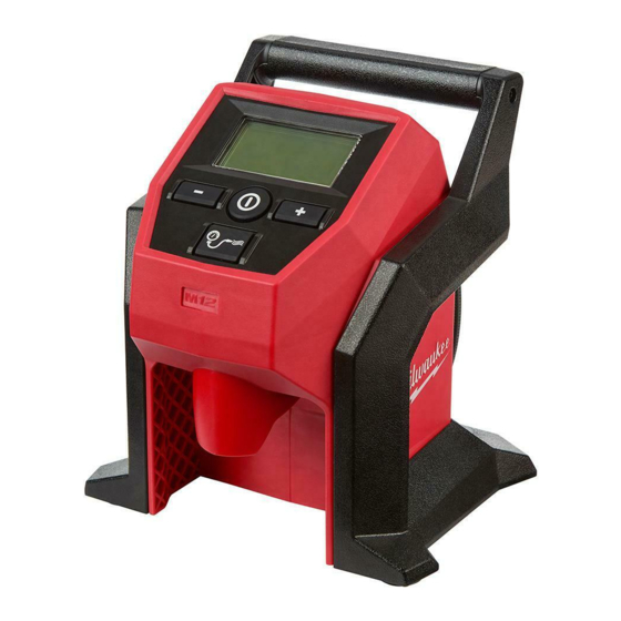 Milwaukee 2475-20 Manual Del Operador