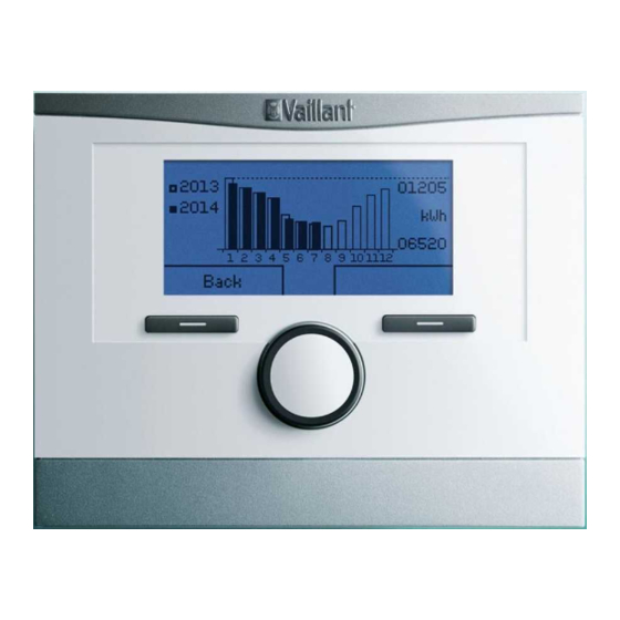 Vaillant multiMATIC 700 Manuales