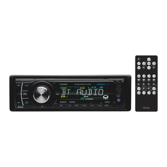 Boss Audio Systems 752UAB Manual Del Usuario
