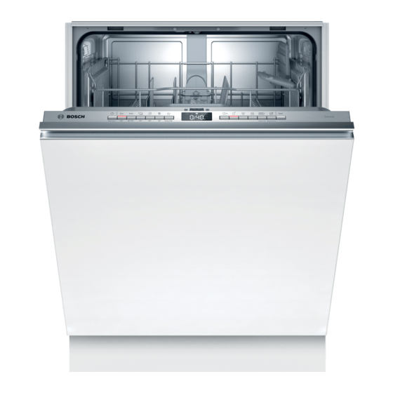 Bosch SMV4HTX31E Manual De Usuario