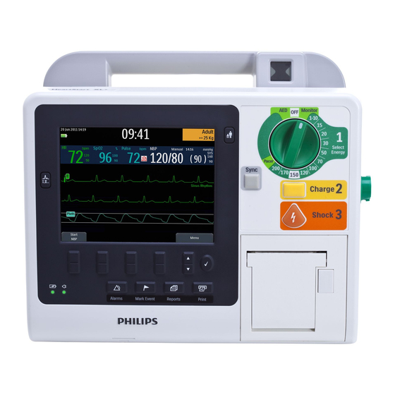 Philips HeartStart XL+ Manuales