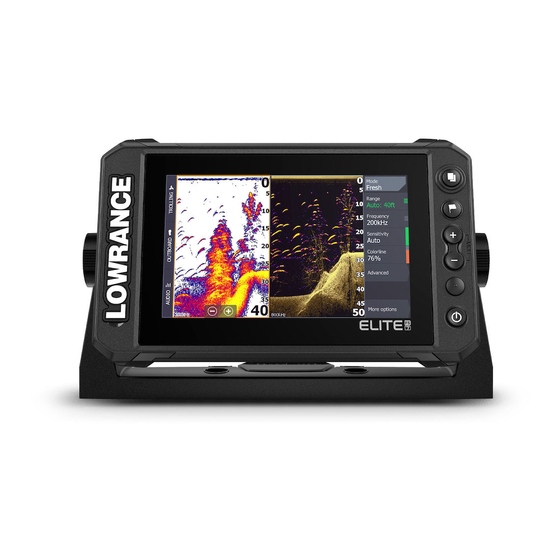 Lowrance ELITE FS 7 Manuales