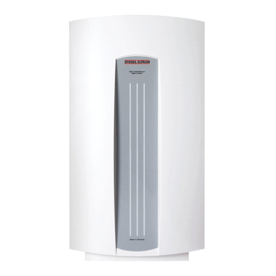 Stiebel Eltron DHC 3 U Instrucciones De Uso