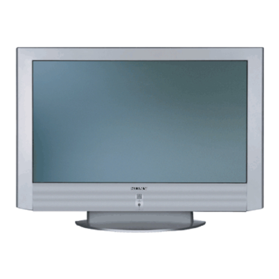Sony KZ-32TS1E Manual De Instrucciones