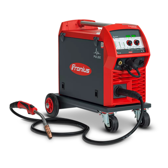 Fronius TRANSSTEEL 3000C PULSE Guía Rápida