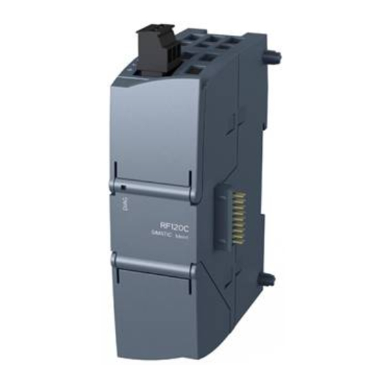 Siemens RF120C Instrucciones De Servicio