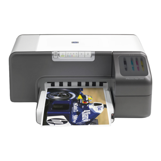 HP Business Inkjet 1200 Serie Guia Del Usuario