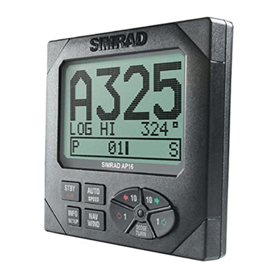 Simrad AP16 Manual