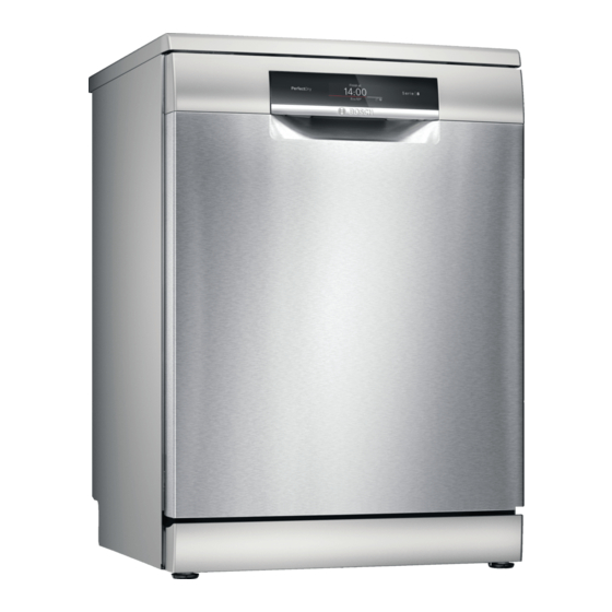 Bosch SMS8YCI03E Manual Del Usuario