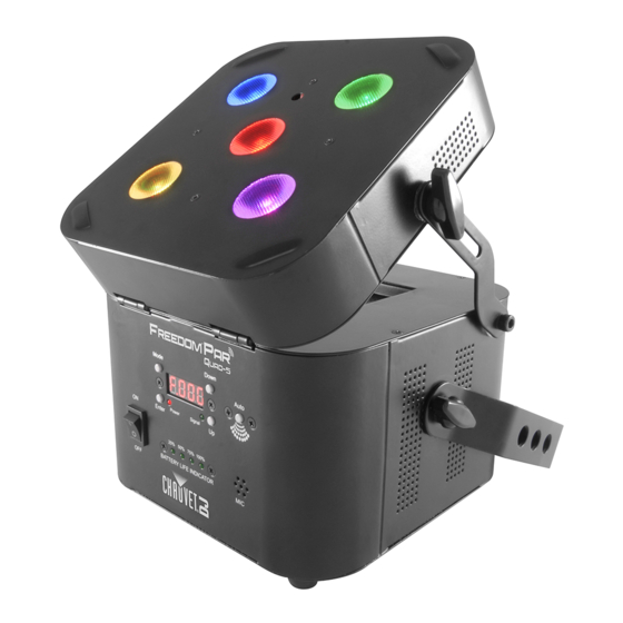 Chauvet Freedom Par Quad-5 Manual De Instrucciones
