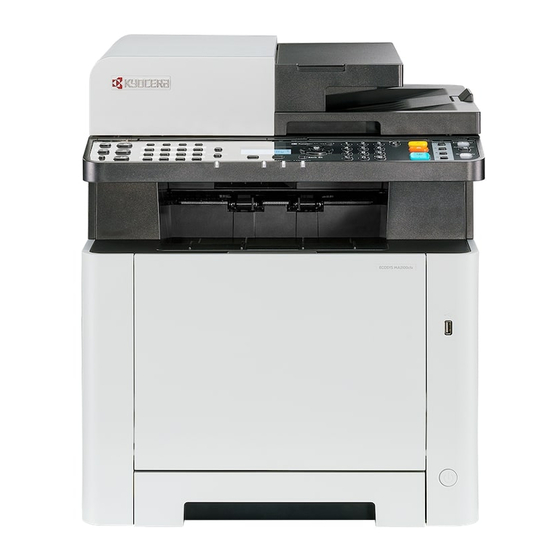 Kyocera ECOSYS MA2100cwfx Guia De Inicio Rapido