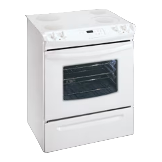 Frigidaire FES365ESD Manuales