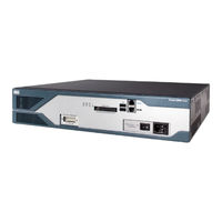 Cisco 2800 Serie Guía Rápida