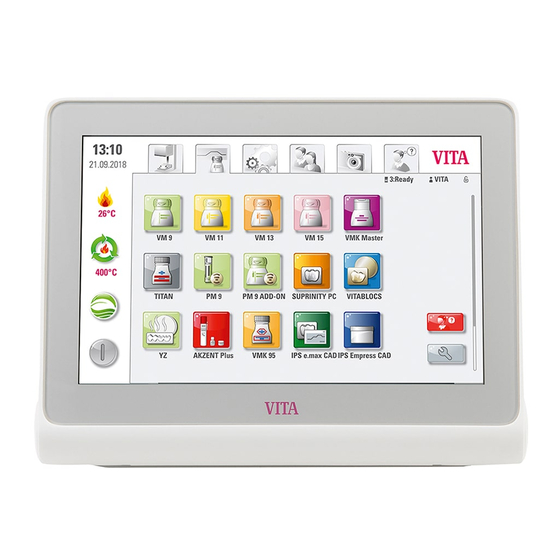 vita vPad comfort Manual De Instrucciones