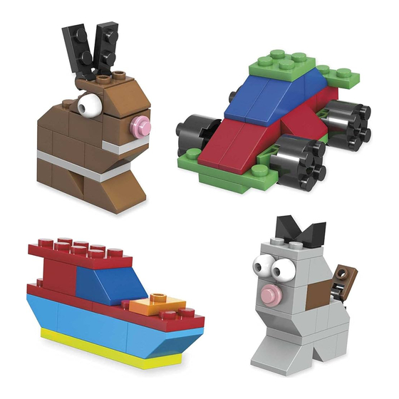 Mega Construx Wonder Builders HBH25 Instrucciones De Montaje
