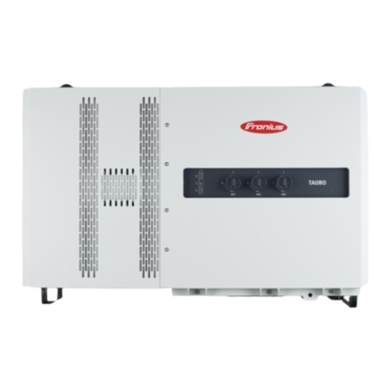 Fronius Tauro 50-3-D Manual De Instrucciones
