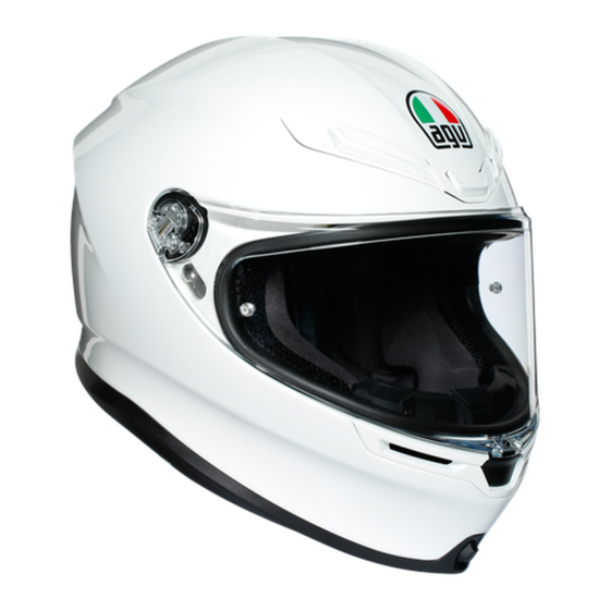 AGV K6 Manual Del Usuario