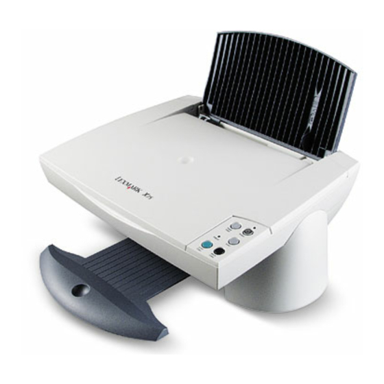 Lexmark X74 Guia Del Usuario
