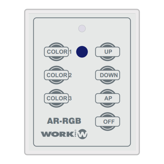 Work Pro W AR-RGB Instrucciones De Uso