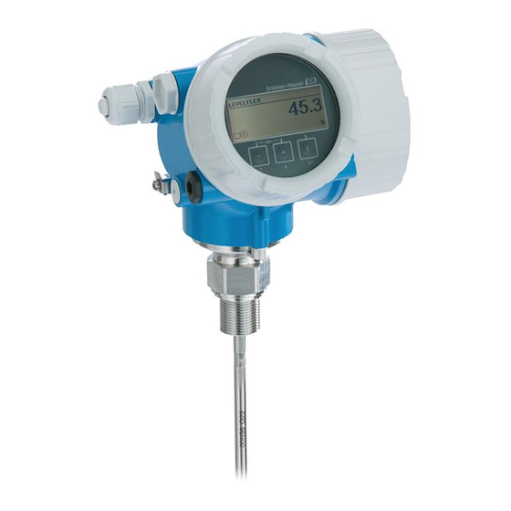 Endress+Hauser Levelflex FMP51 HART Manual De Instrucciones Abreviado