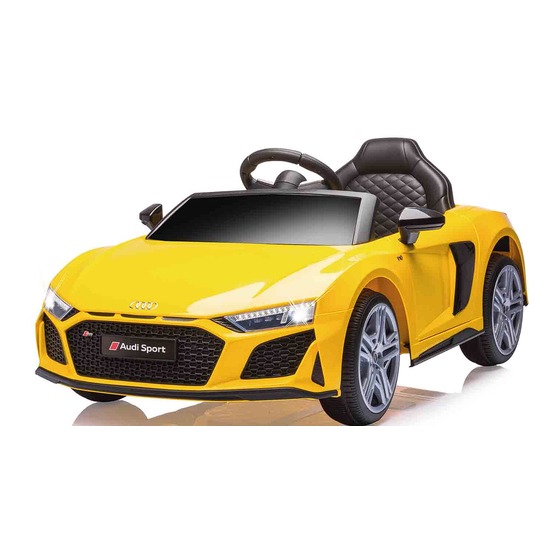 Jamara Audi R8 Spyder 12V Instrucciones