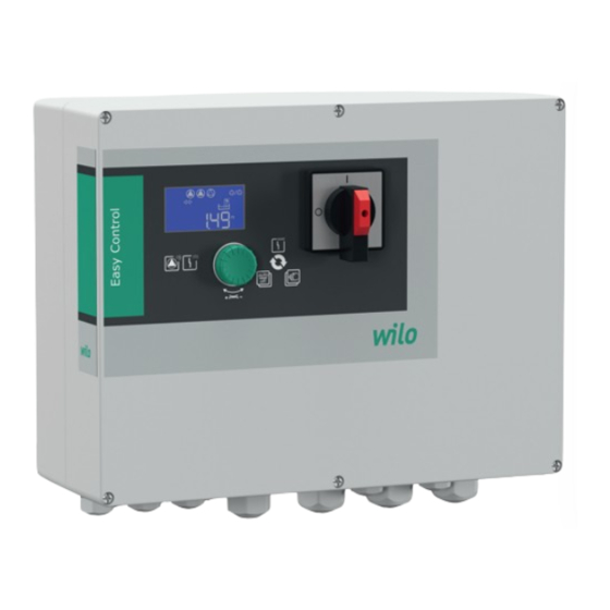 Wilo Control EC-L Instrucciones De Instalación Y Funcionamiento