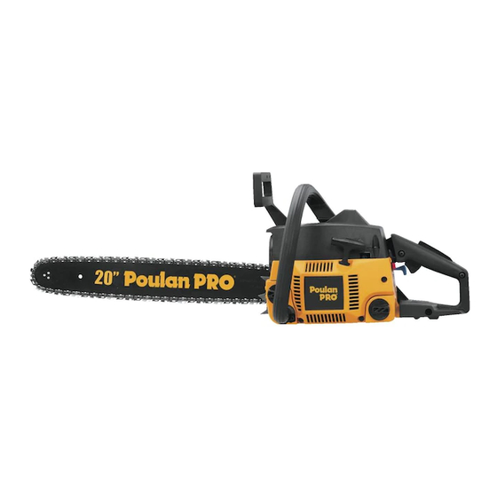 Poulan Pro PP4620AV Manual De Instrucciones