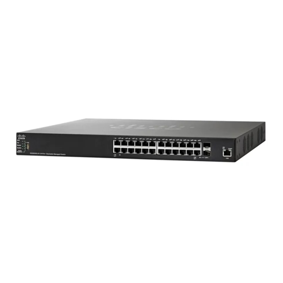 Cisco 350X Serie Guia De Inicio Rapido