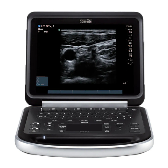 FujiFilm SonoSite Edge Suplemento Del Manual De Usuario