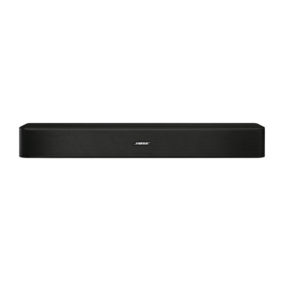 Bose Solo 5 Guia Del Usuario
